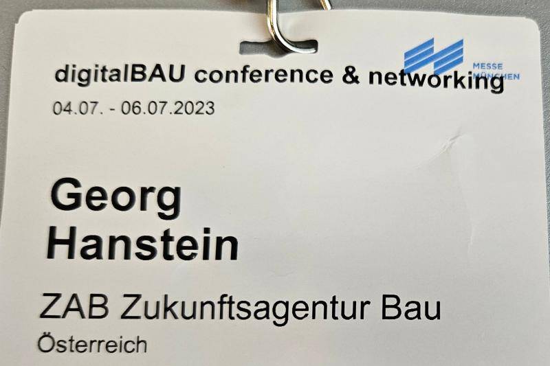 Die ZAB bei der digitalBAU 2023 in München