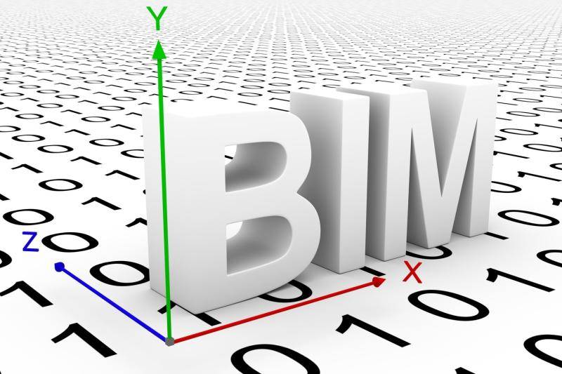 Grafik BIM Buchstaben Grafik BIM Buchstaben