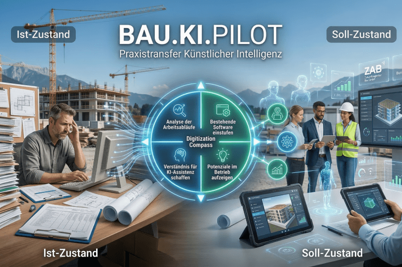 BAU.KI.PILOT – Praxistransfer Künstlicher Intelligenz für Österreichs Baubetriebe