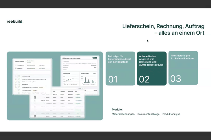 BAU.LIVE: KI in der Rechnungsprüfung: Wie Bauunternehmen Ihre Transparenz und Effizienz erhöhen