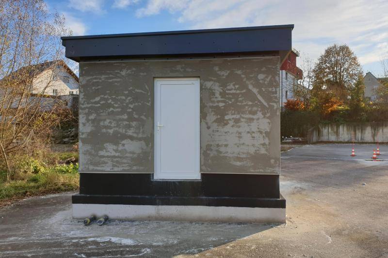 Aufbau Musterbauten (c) ZAB Aufbau Musterbauten (c) ZAB