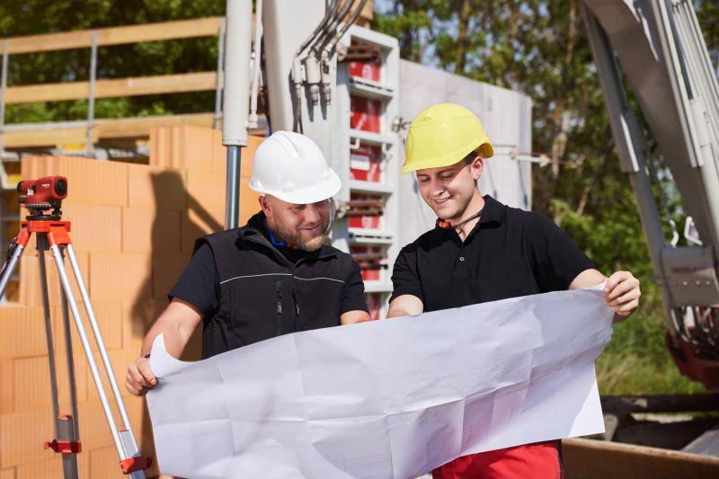 Foto Baubesprechung Foto Baubesprechung