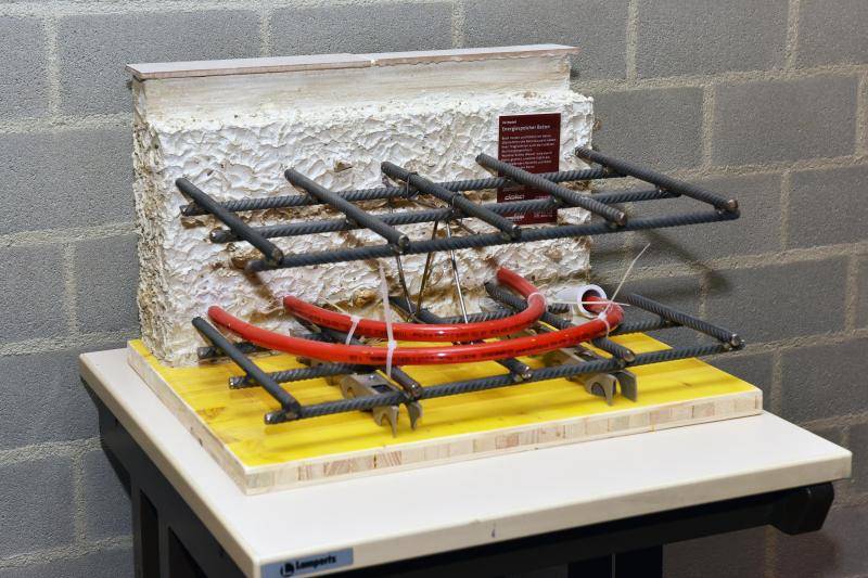 Schaumodell Bauteilaktivierung (c) LMZ Otto Wieser