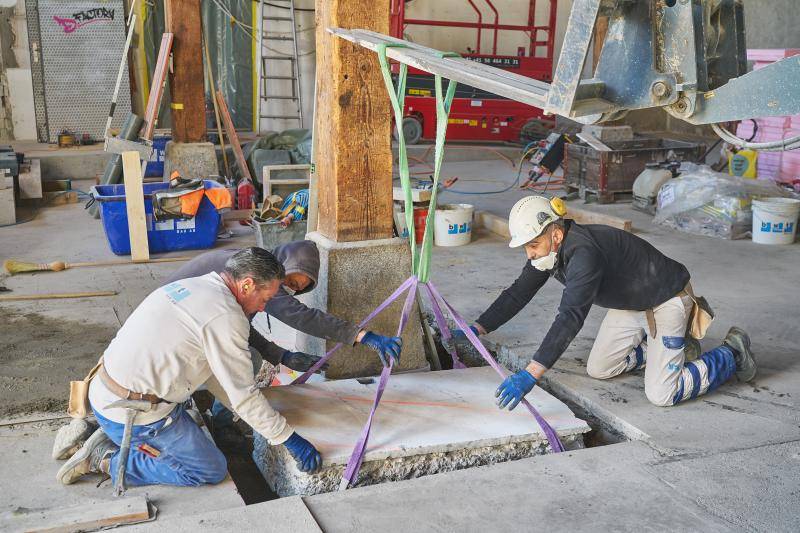 Werkstadt Areal Zürich, Geb. A & Q. : SBB / © Martin Zeller Werkstadt Areal Zürich, Geb. A & Q. : SBB / © Martin Zeller