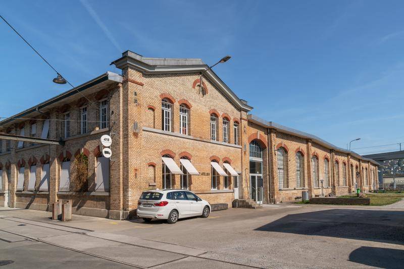 Werkstadt Areal Zürich, Geb. A & Q. : SBB / © Martin Zeller Gebäude Q – Werkstadt Areal, Gesamtsanierung