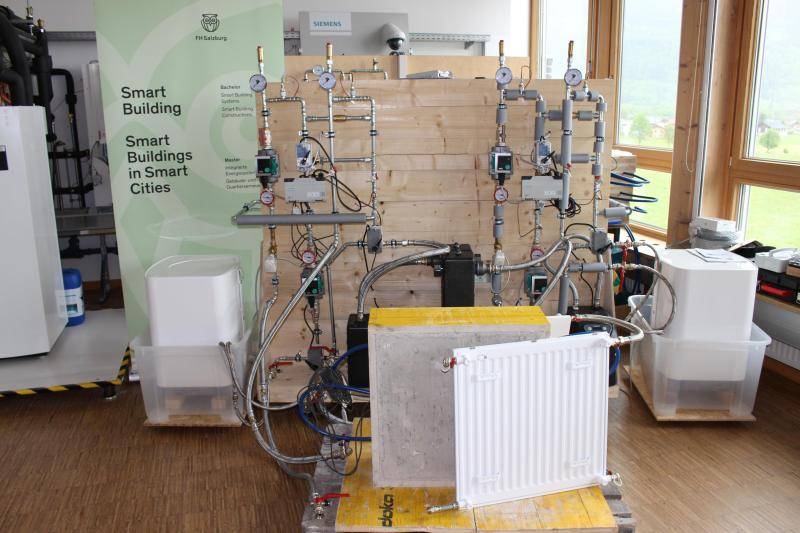 Demonstrationsmodell (c)FH Salzburg, Smart Building