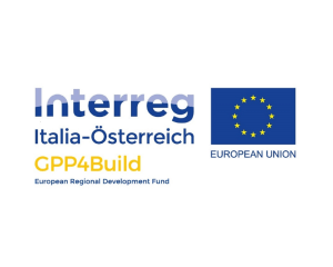 LOgo Interreg Italia-Östereich GPP4Build LOgo Interreg Italia-Östereich GPP4Build
