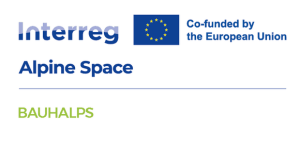 Logo Interreg Alpine Space-BAUHALPS