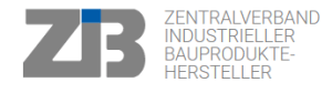 Logo Zentralverband Industrieller Bauproduktehersteller